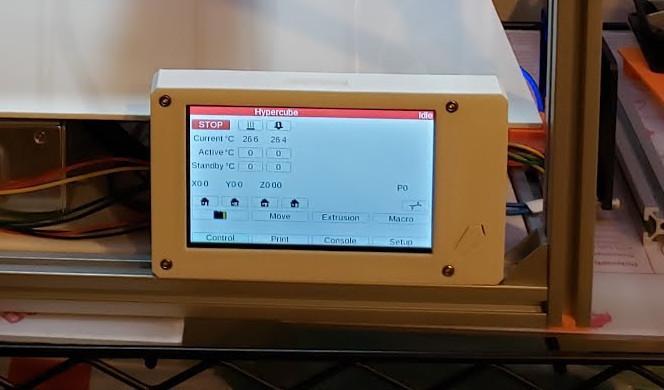 Case for PanelDue 3 with 5" Display Remix 2020 Mount