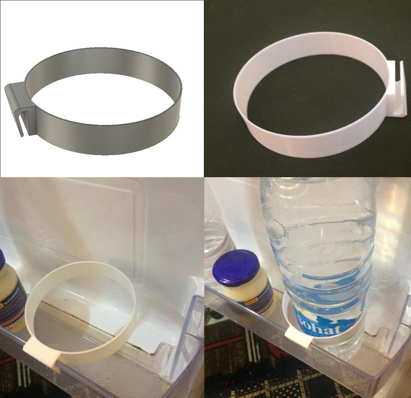 refrigerator bottle holder