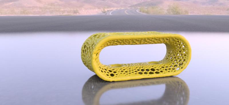 Designer Toothbrushholder ( with Voronoi pattern)