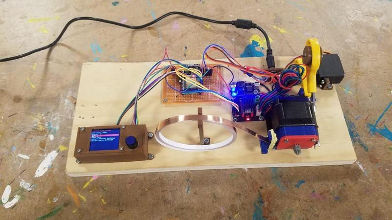 Arduino Automatic Copper Tape Cutter