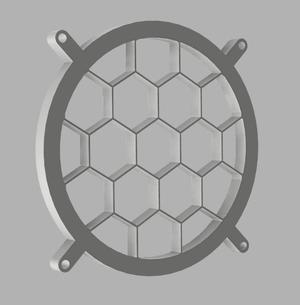 Honeycomb 140mm fan grill