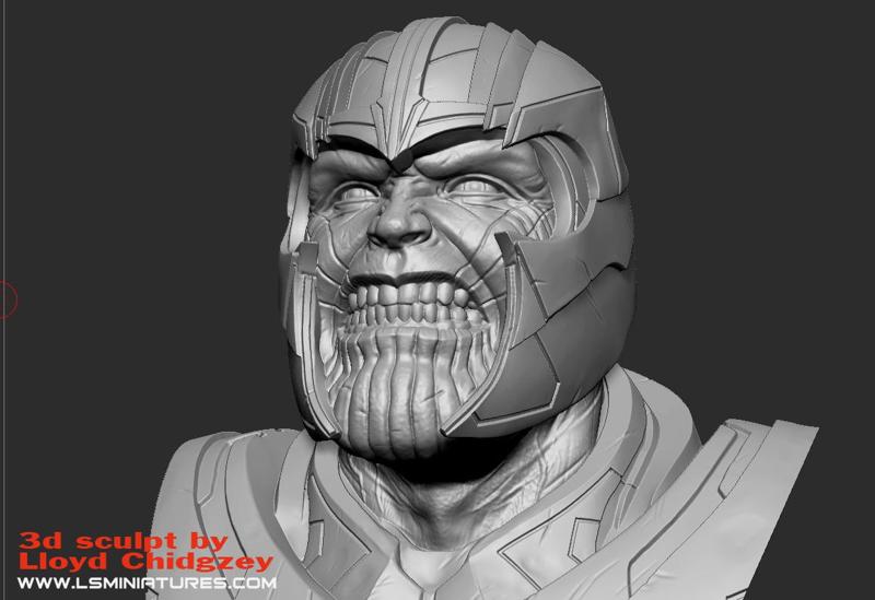 Thanos Bust From Avengers: Endgame