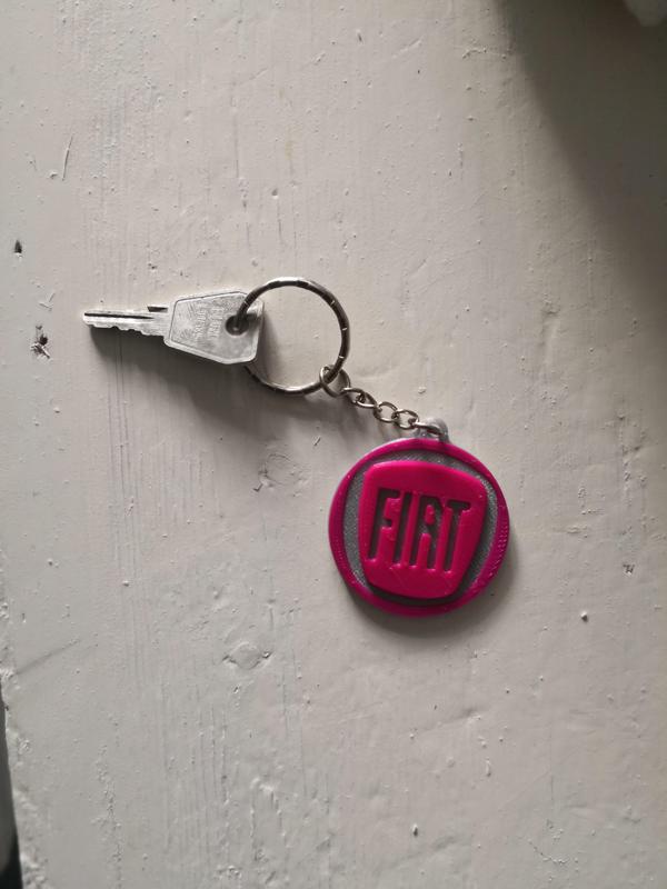 Fiat keychain