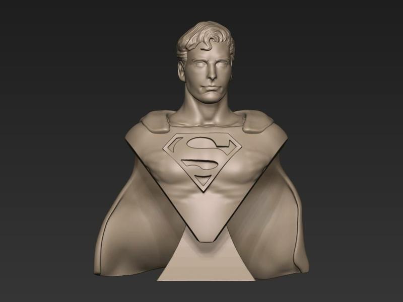 Superman Chris Reeve Bust