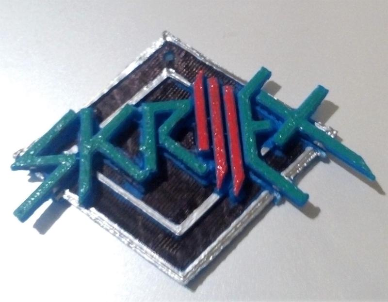 Skrillex Keychain