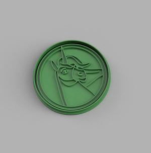 Unicorn Academy Cookie Cutter
