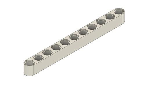 11-hole reinforced technical toy bar