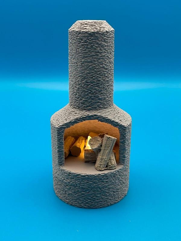 Candle fireplace