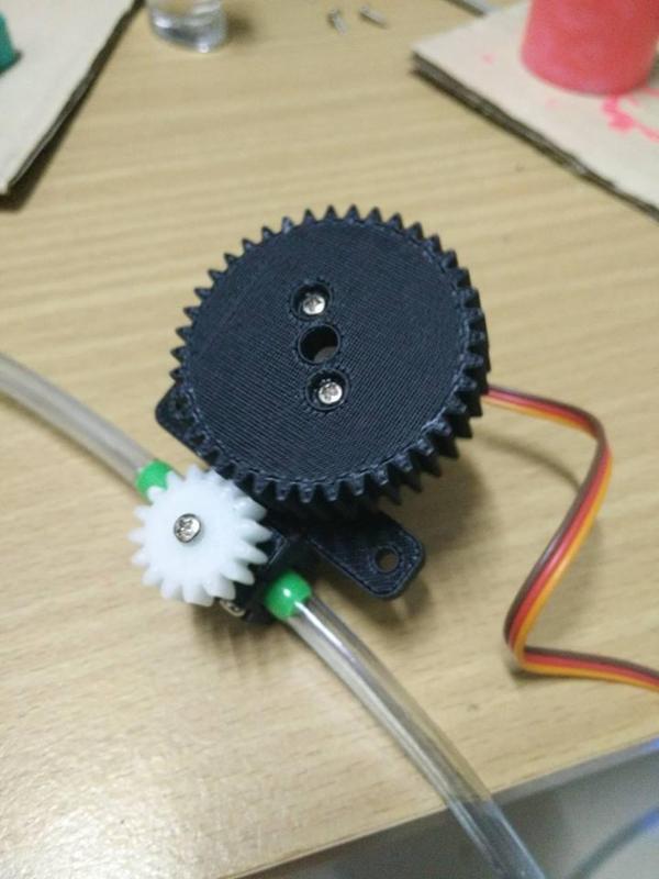 TOOPLA : DIY Servo air valve for aquarium tank