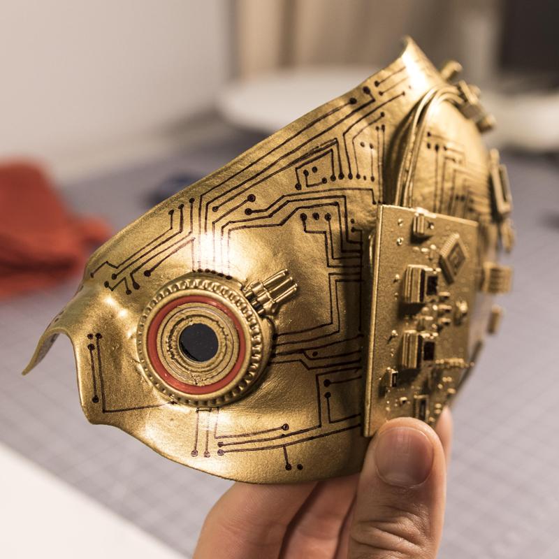 Bionic Cyborg Eyepiece (Eye part only)