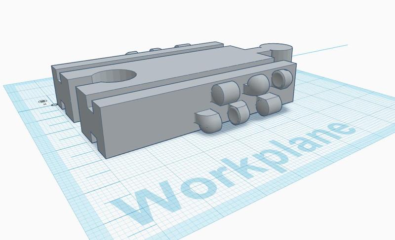 Pollypanels // wodden railway peice adapter