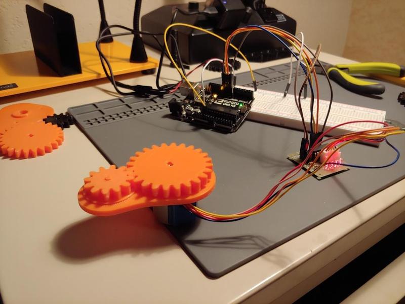 Gear set for 28byj-48 stepper