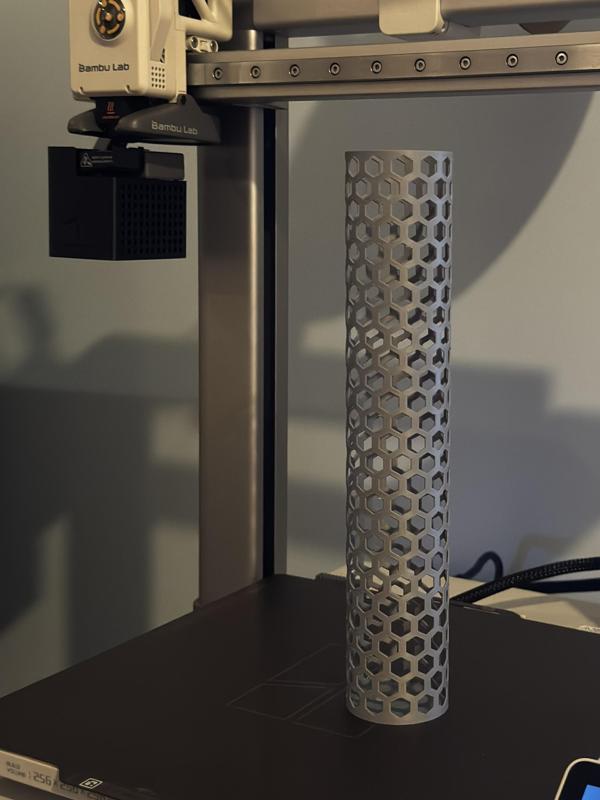 Storage tube for mats and posters