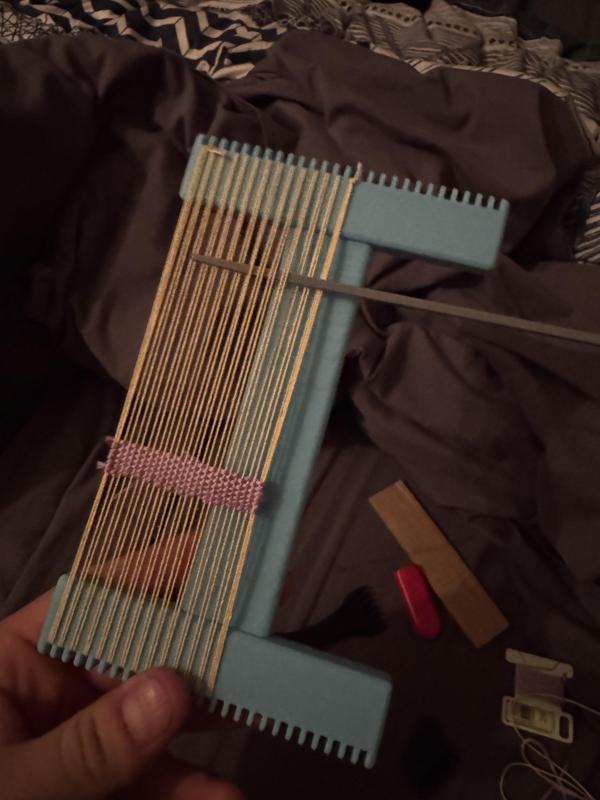 Backpacking frame loom