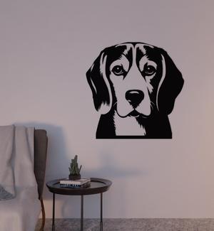 BEAGLE DOG WALL DECORATION 2D WALL ART