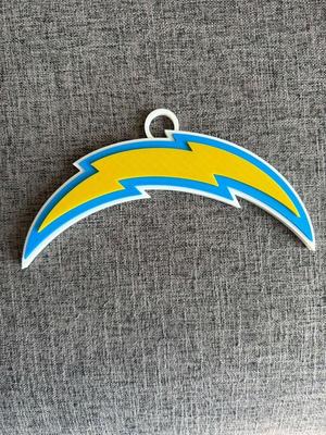 Los Angeles Chargers Oversized Necklace, Pendant