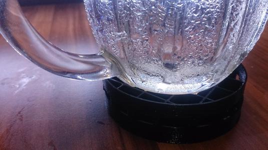 Coaster for hot summer