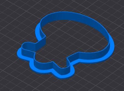 Squidward Head Cookie Cutter