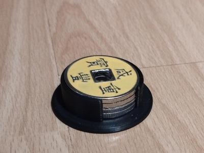 Magic coin stand