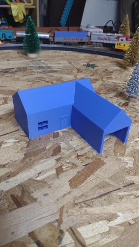 Ranch House HO trains