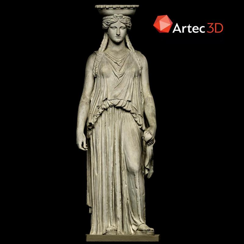 Copy of Caryatid C, Erechtheion of the Acropolis