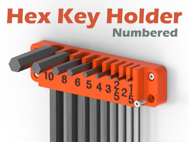 Hex Key Holder