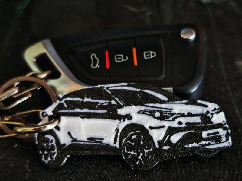 Toyota C-HR keychain