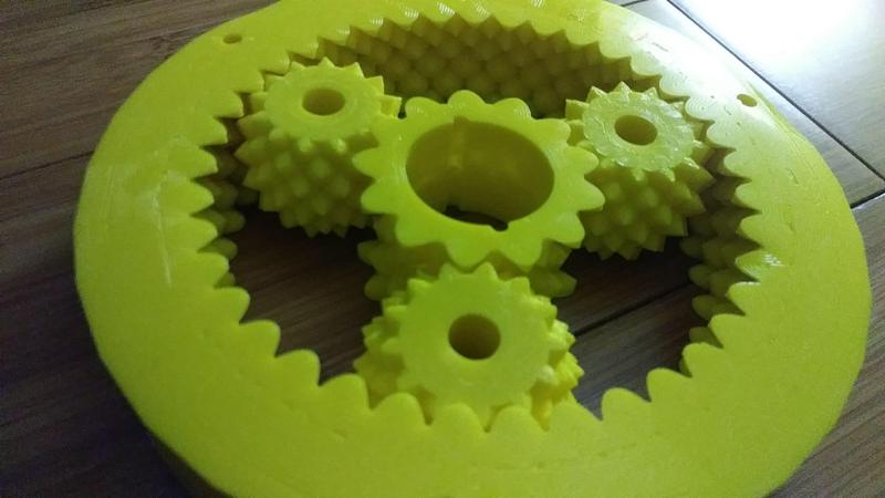 Fractal Gears Bearing and Planetary