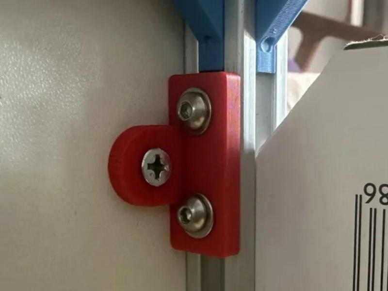 1515 aluminum profile L-shaped connector
