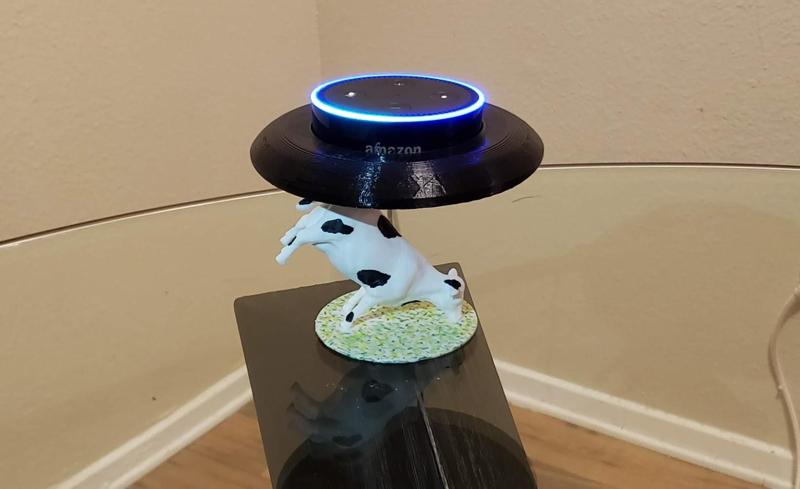 Alien Abduction Echo Dot V2 Base