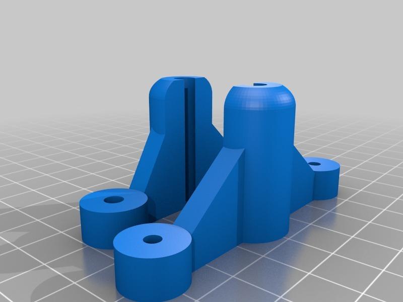 Bowden cable clamps for Techzone Huxley.