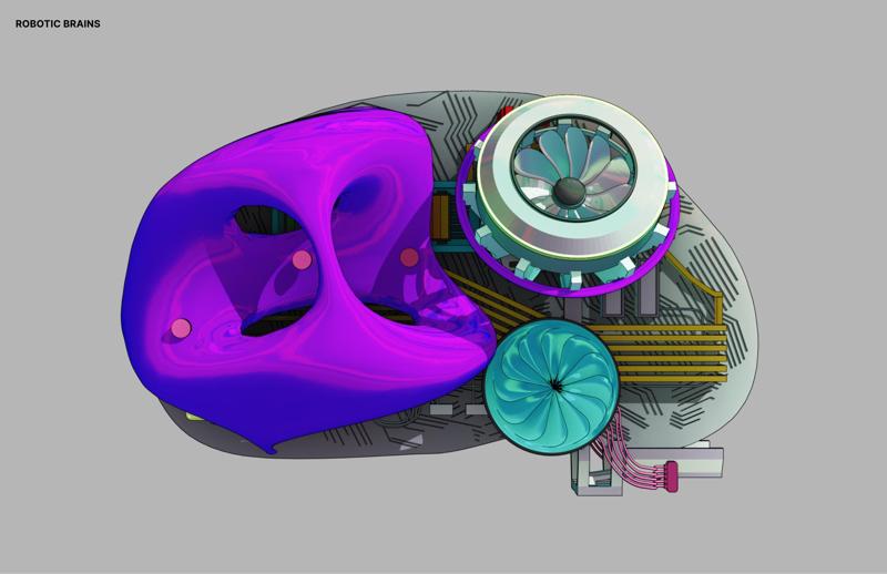 cerveau robotique / Robotic brain