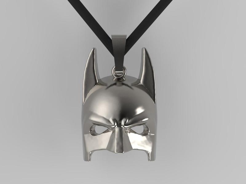 batman pendant 3D print model