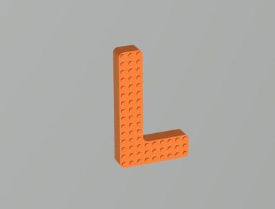 DECORATIVE LETTER L