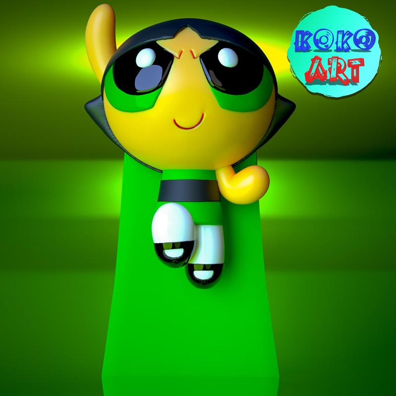 POWERPUFF GIRL Buttercup