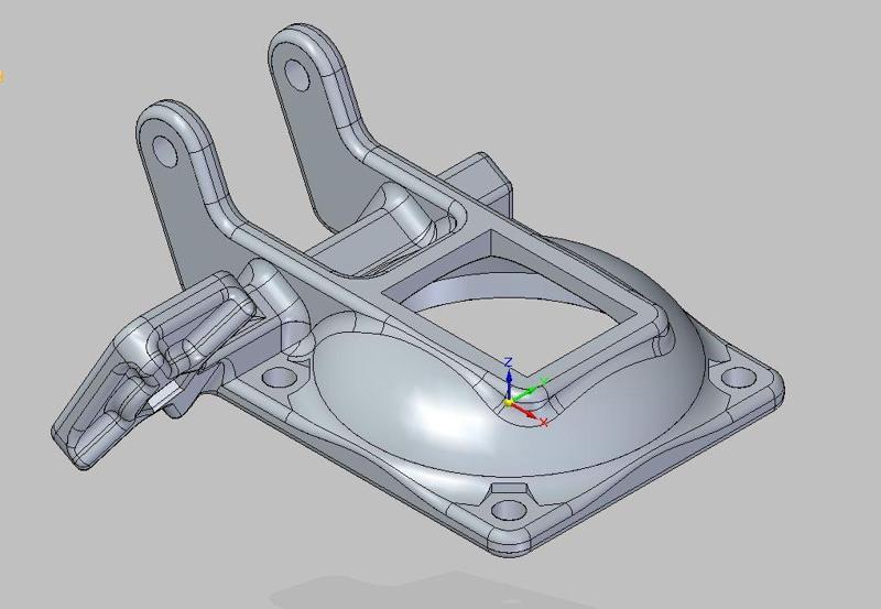 Cable Chain Adapter (Lightweight iteration) for Printrbot Simple Metal