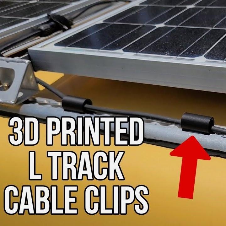 CABLE CLIPS FOR L TRACK