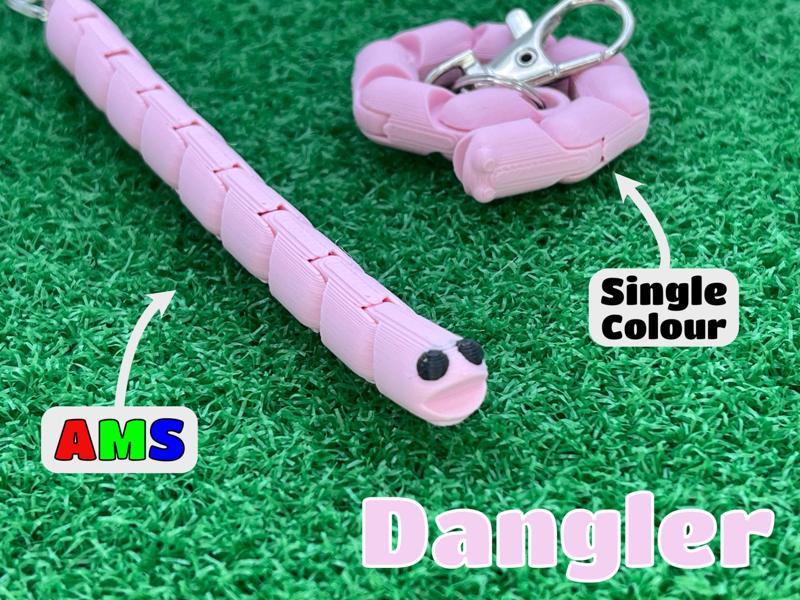 Dangler - Articulated Fidget Toy & Keychain