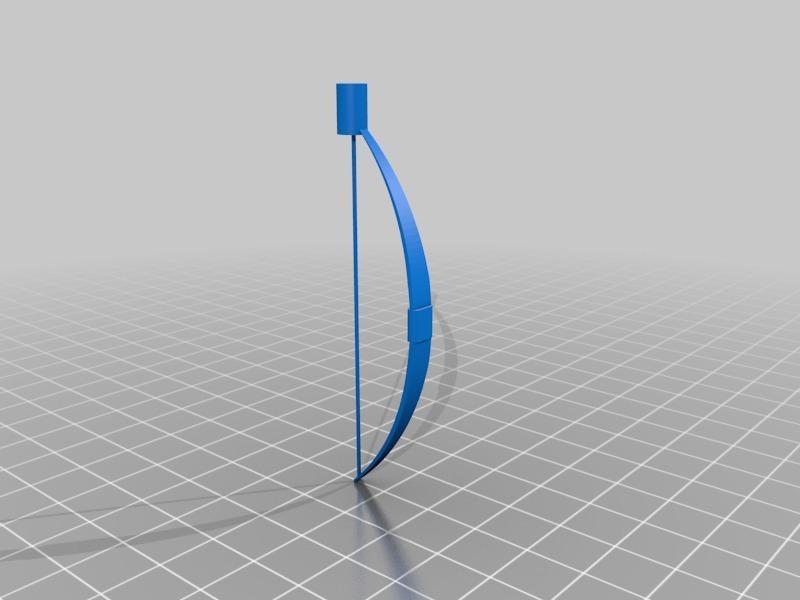 D&D sword, wand and bow