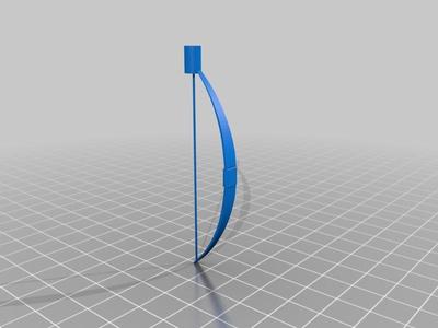 D&D sword, wand and bow
