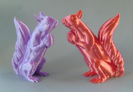 Squizzle! A Supports Free Squirrel Sculpt