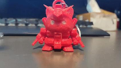 Beargguy Gundam Keychain