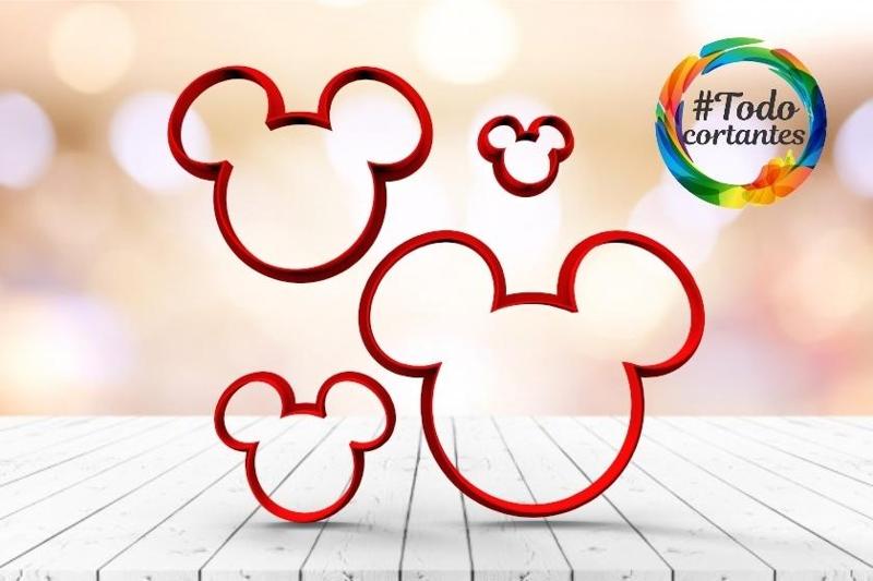 Mickey silhouette cutter set