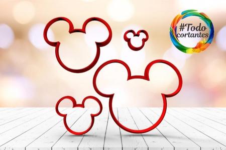 Mickey silhouette cutter set