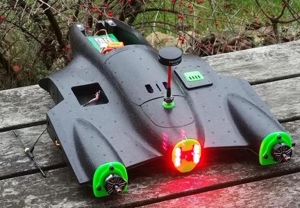 Reptile Harrier S1100 Matek Tail & Buzzer LED Mount