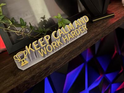 Desk / Shelf Sign