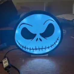 jack Skellington lightbox single nozzle version