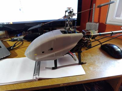 cockpit for RC helicopter