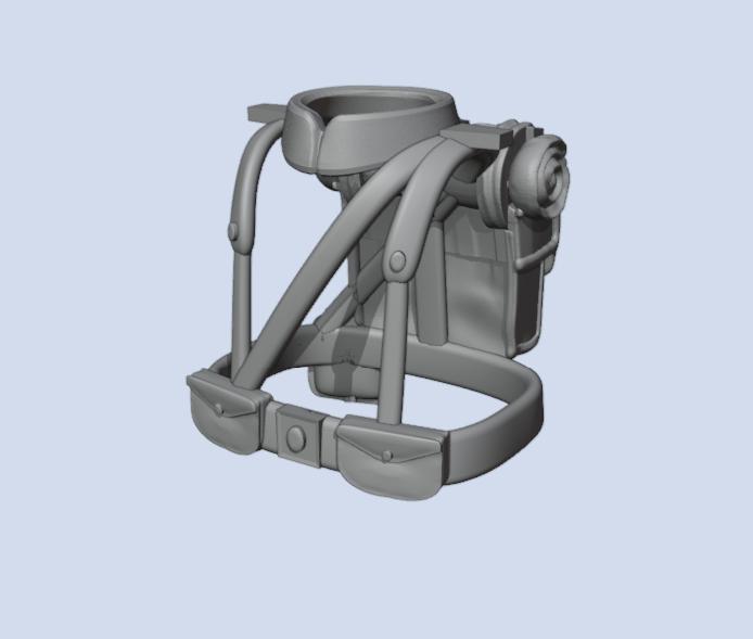 Belt with Ammo Pockets for Custom Playmobil