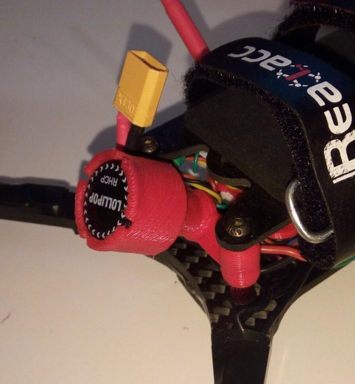 Foxeer Lollipop antenna mount for Floss 2.1